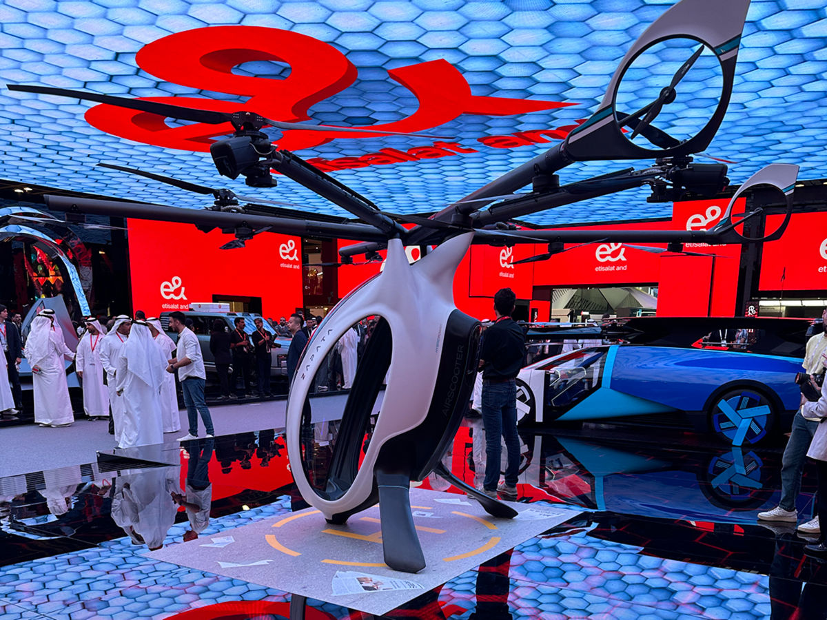 AirScooter in Dubai GITEX